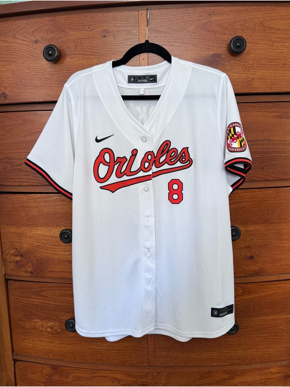 Nike Cal Ripken Women’s Orioles Baseball Jersey #8